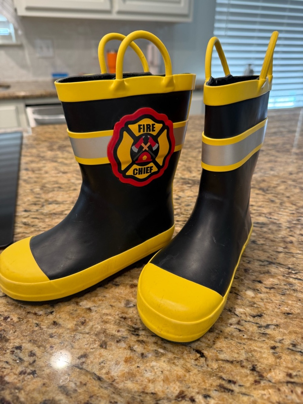 Worn once rainboots